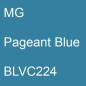 Preview: MG, Pageant Blue, BLVC224.